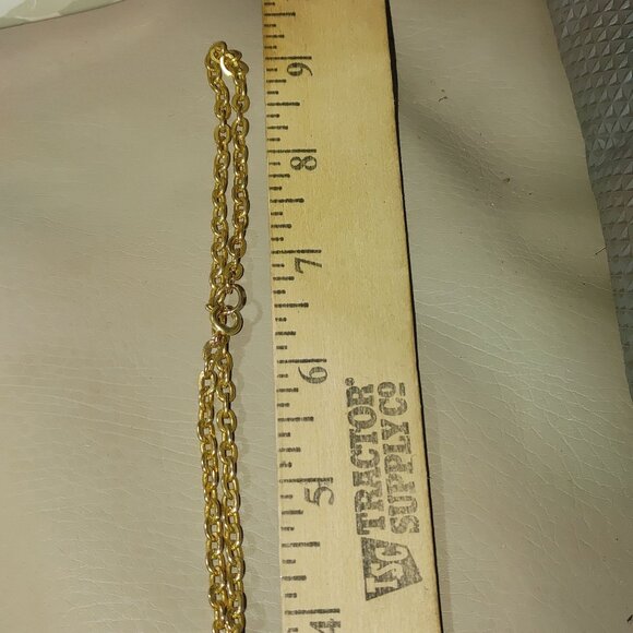 Large Jade Jadeite Pendant Vintage Gold Overlay Cranes Birds Asian Gold Filled - Picture 10 of 12